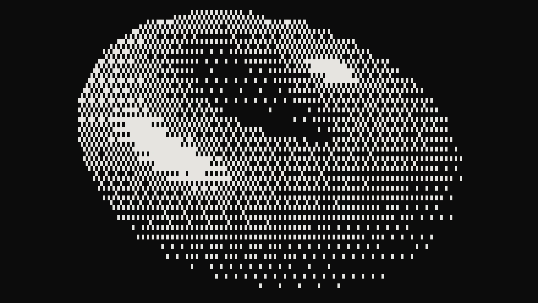 The gradient torus in Blocks mode, built from quarter blocks